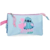 Joumma Bags Disney Stitch Hearts triple pencil case