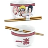 Just Funky Naruto Shippuden ramen bowl + chopsticks 470ml