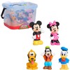justplay Disney Mickey and Friends set of 5 bathroom figures