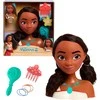 justplay Lėlė plaukų šukavimo ir formavimo galvutė Disney Princess Moana 2 Moana +priedai