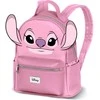 Vaikiška kuprinė Disney „Angel Stitch Face“, rožinės spalvos