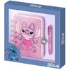 Karactermania Disney Stitch Disney Angel Heart Plush diary + pen