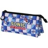 Karactermania Sonic The Hedgehog Mėlyna Lay triple pencil case