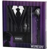 Karactermania Wednesday Uniform diary + pen set