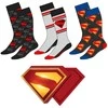 Kelioninis CERDÁ DC Comics Superman pack 3 adult socks
