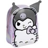 Hello Kitty Kuromi holografinė kuprinė, 32 cm