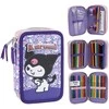 CERDÁ Hello Kitty Kuromi triple pencil case