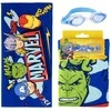 CERDÁ Marvel Avengers towel + swimming goggles set
