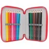 Cyp Brands Atletico de Madrid triple pencil case
