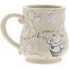 Widdop Co Disney Alice in Wonderland Baltas Rabbit mug