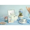 Widdop Co Disney Princess Cinderella florals in a clonche with neon light