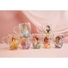 Widdop Co Disney Rapunzel floral decorative glass mug