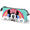 Karactermania Disney Minnie Rainbow triple pencil case