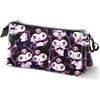 Karactermania Hello Kitty Kuromi triple pencil case