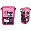 Manenti Hello Kitty &amp; Kuromi triple pencil case