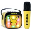 OTL - Belaidis šviečiantis karaoke garsiakalbis su mikrofonu - Pikachu