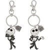 Peers Hardy Disney Nightmare Before Christmas Jack Skellington Set 2 keychains