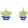 Peers Hardy Disney Pixar Toy Story Alien sterling sidabrinis earrings