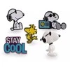 Peers Hardy Peanuts Snoopy 5 pin set
