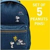 Peers Hardy Peanuts Snoopy 5 pin set