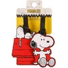 Peers Hardy Peanuts Snoopy set of 2 luggage labels