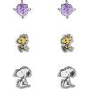 Peers Hardy Snoopy Set 3 pairs of earrings