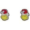 Peers Hardy The Grinch Christmas Set pakabukas + earrings