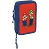 Safta Super Mario Bros Mamma Mia double pencil case 29pcs