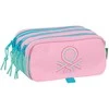 Safta Benetton Dolce triple pencil case