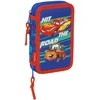 Safta Disney Pixar Cars double pencil case 29pcs