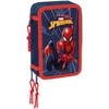Safta Marvel Spiderman triple pencil case 37pcs
