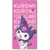 Rankšluostis Sanrio Hello Kitty Kuromi microfibre beach towel