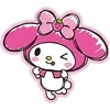 Sanrio Hello Kitty My Melody 3D cushion