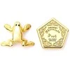 The Carat Shop Harry Potter Chocolate Frog auksinis plated stud earrings