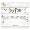 The Carat Shop Harry Potter Deathly Hallows Golden Snitch Platform earrings set