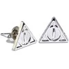 The Carat Shop Harry Potter Deathly Hallows Golden Snitch Platform earrings set