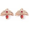 The Carat Shop Harry Potter Fawkes Rose earrings