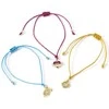 The Carat Shop Harry Potter Golden Snitch Friendship Set 3 bracelets