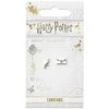 The Carat Shop Harry Potter Hedwig and Letter sidabrinis plated stud earrings