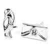 The Carat Shop Harry Potter Hedwig and Letter sidabrinis plated stud earrings