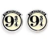The Carat Shop Harry Potter Platform 9 3/4 sidabrinis plated stud earrings