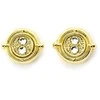 The Carat Shop Harry Potter Time Turner auksinis plated stud earrings