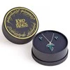 The Carat Shop The Lord of the rings Leaf of Lorien earringss and pakabukas gift set