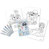 Kids Euroswan - Priedai licencyjne Rinkinys kreatywny, kolorowanka, kredki | Bluey