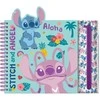 Kids Licensing Vaikams skirtas „Euroswan“ – licencijuoti „Rinkinys“ priedai. Kūrybingas pieštukų dėklas, pieštukai, lipdukai | Lilo ir Stitch