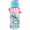 Kids Euroswan Hiszpania Stitch 600 ml ST00055 mėlyna-rožinė