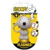 Kids Licensing Flashies Peanuts Snoopy 3D keychain with led flashlight
