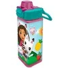 Kids Euroswan Hiszpania Vaikams skirtas „Euroswan“ – licencijuoti priedai. Kvadratinis buteliukas su snapeliu | „Gabi Cat House“ – 500 ml