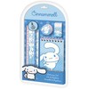 KIDS Rinkinys Mokyklinės prekės Cinnamoroll pieštukas sąsiuvinis liniuotė trintukas drožtukas / Cin0009