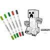 Kids Euroswan - Akcesoria licencyjne Kids Euroswan Hiszpania *****Minecraft d/spalva.5flamast.+figurka2D 96528